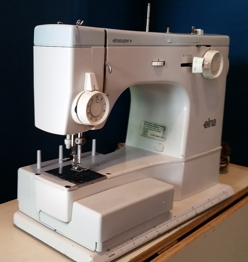 A fine Swiss-made Elna sewing machine